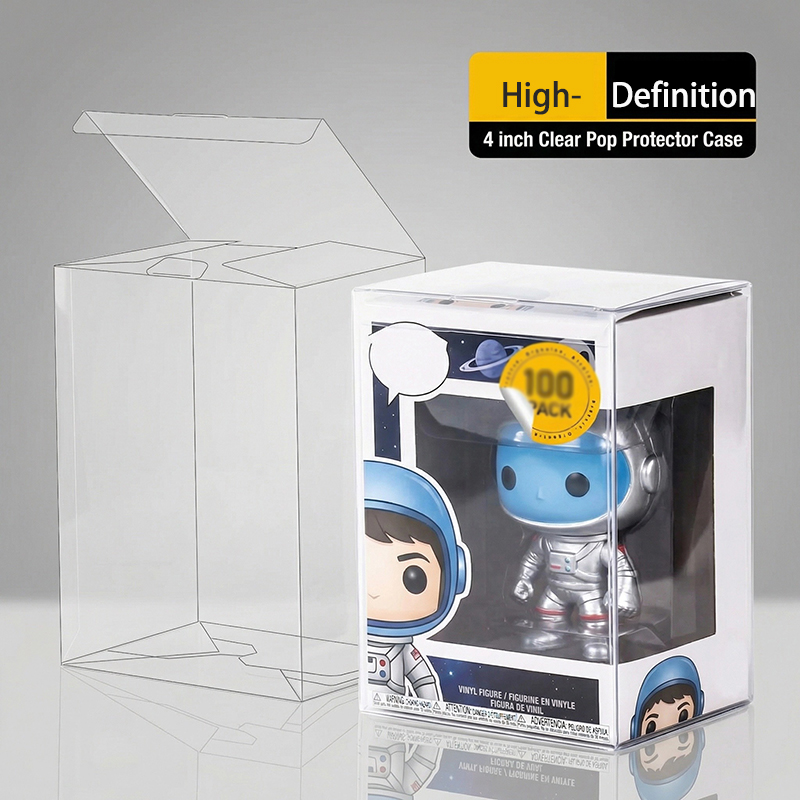 Funko Pop Protector - Premium Clear Heavy Duty 0.35/0.5mm Thick