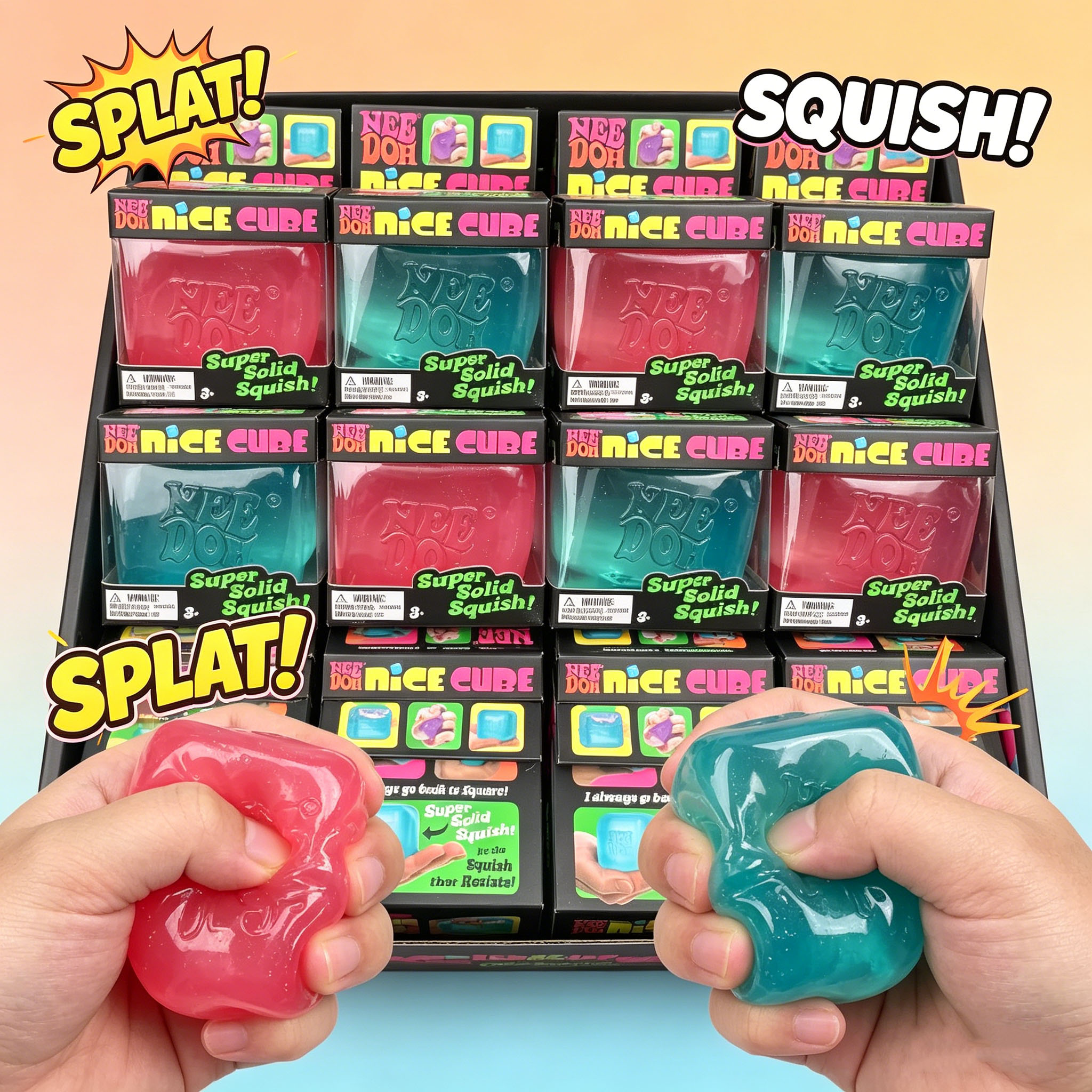 Fidget Cube Original - Schylling Needoh Nice Cube Sensory Stress