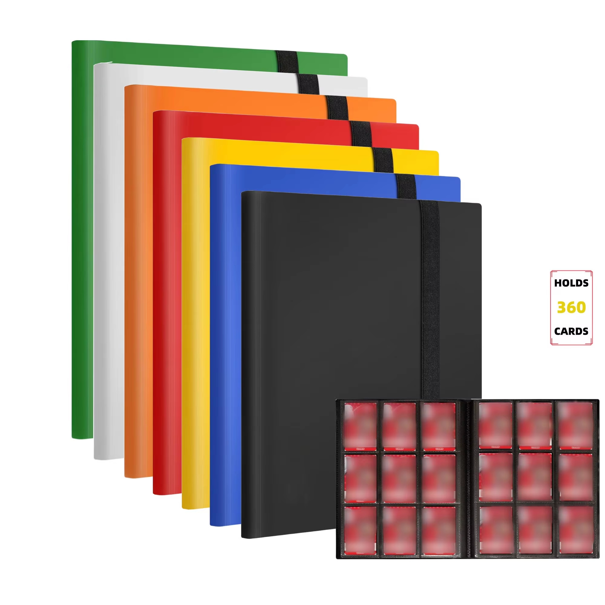 Trading Card Binder - Large-capacity Binder 9 Pocket Trading Card