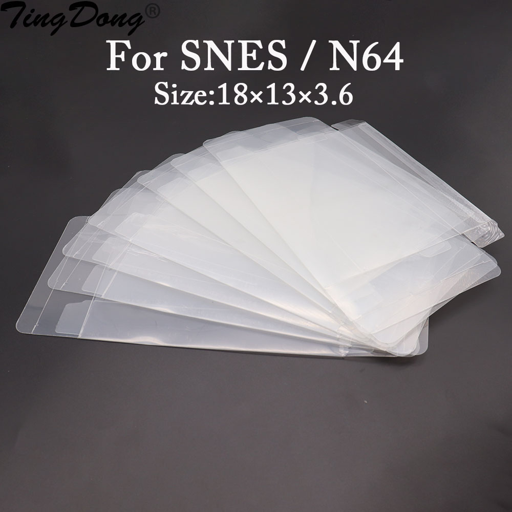 Funko Pop Protector - 10pcs Clear transparent for SNES For