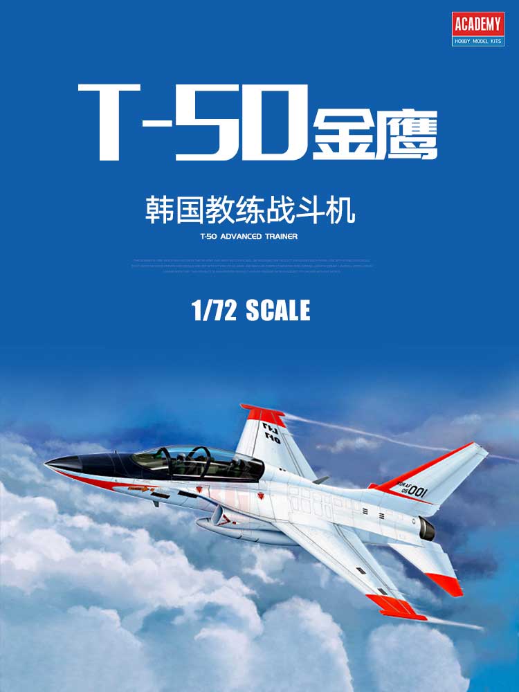 Model Airplane Plastic - Academy assembled airplane model kit 12519