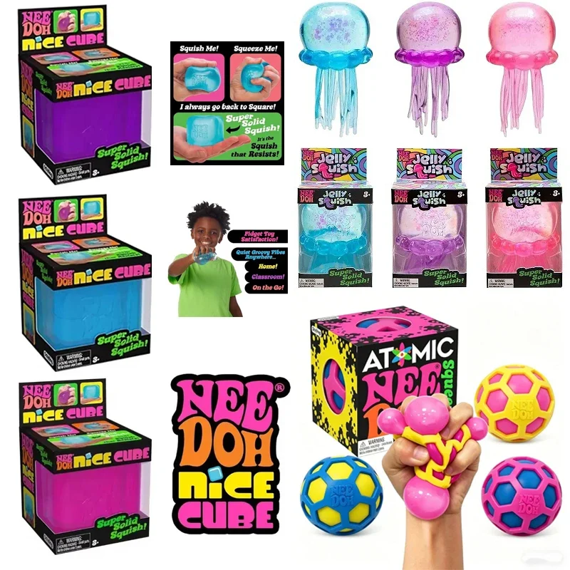 Fidget Cube Original - Squishy Schylling /Needoh Nice Cube Sensory