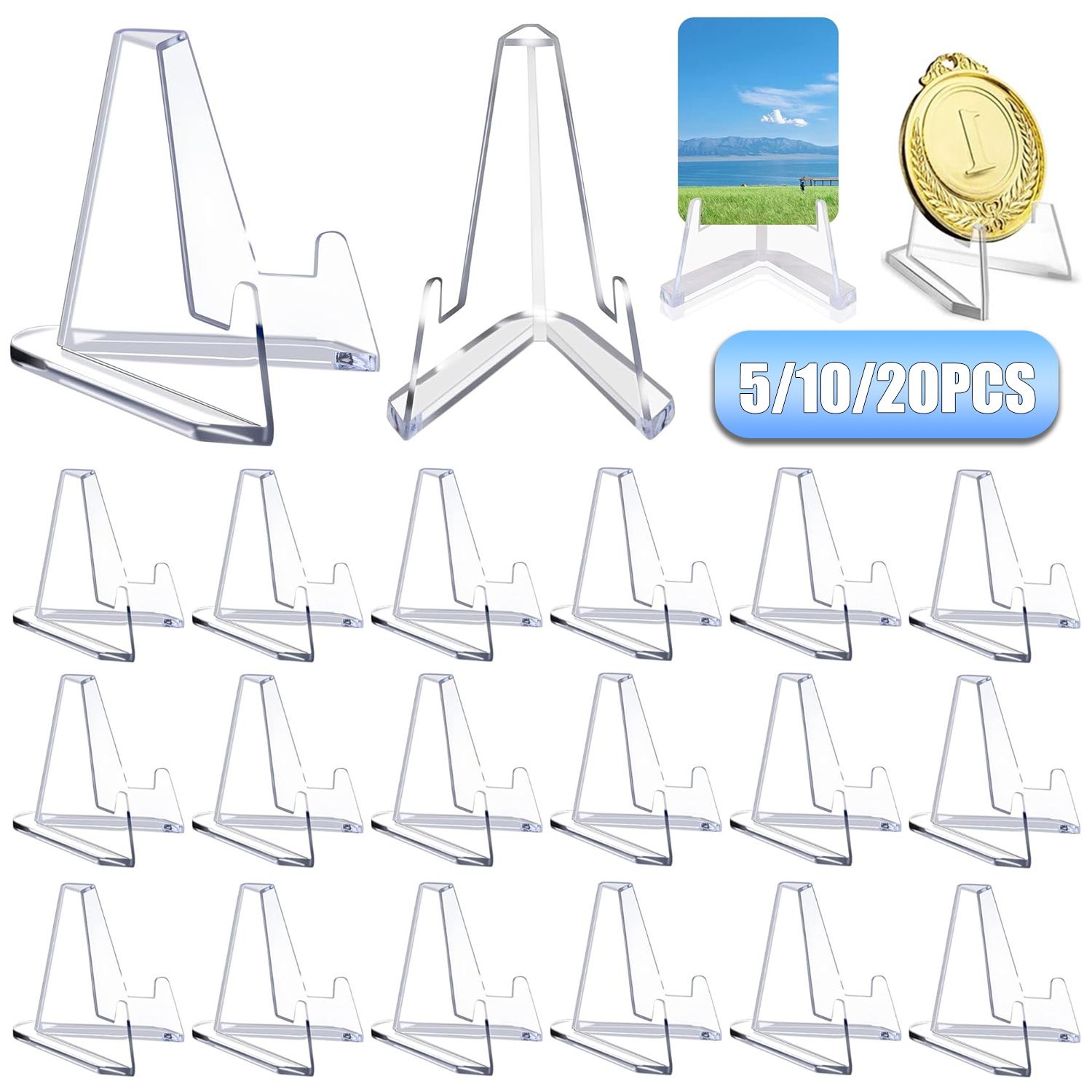 Pop Display Shelf - Card Display Stand Card Stand Clear