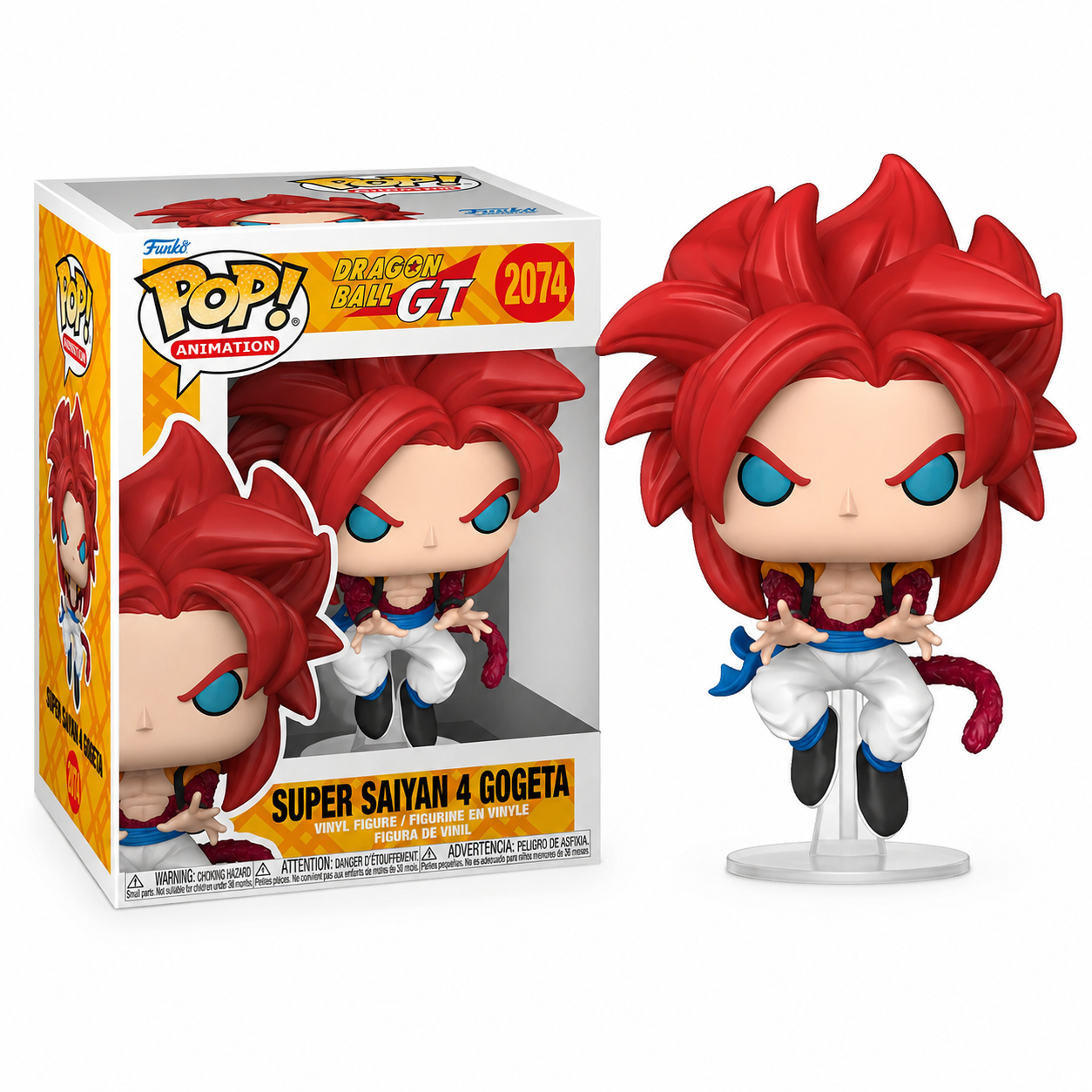 Vinyl Figure Blank - Original Funko Pop! Super Saiyan 4