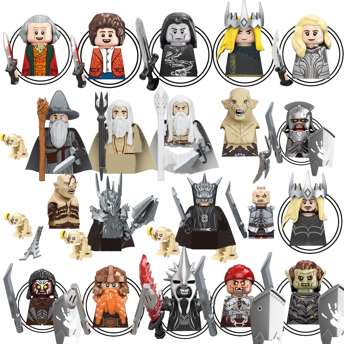 Building Block Mini - Blind Box TV6409 Mini Action Figure