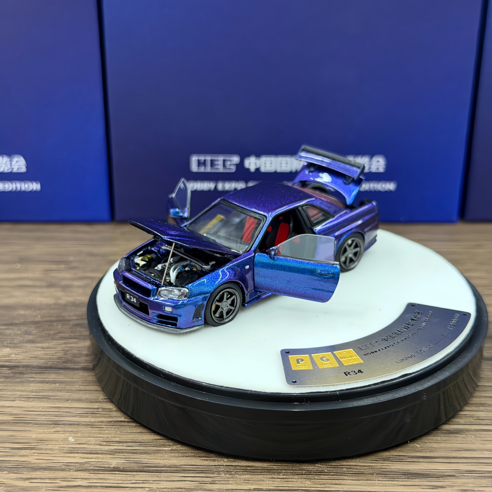 Die Cast Car 1 64 - PGM 1:64 Liberty Walk GTR R34
