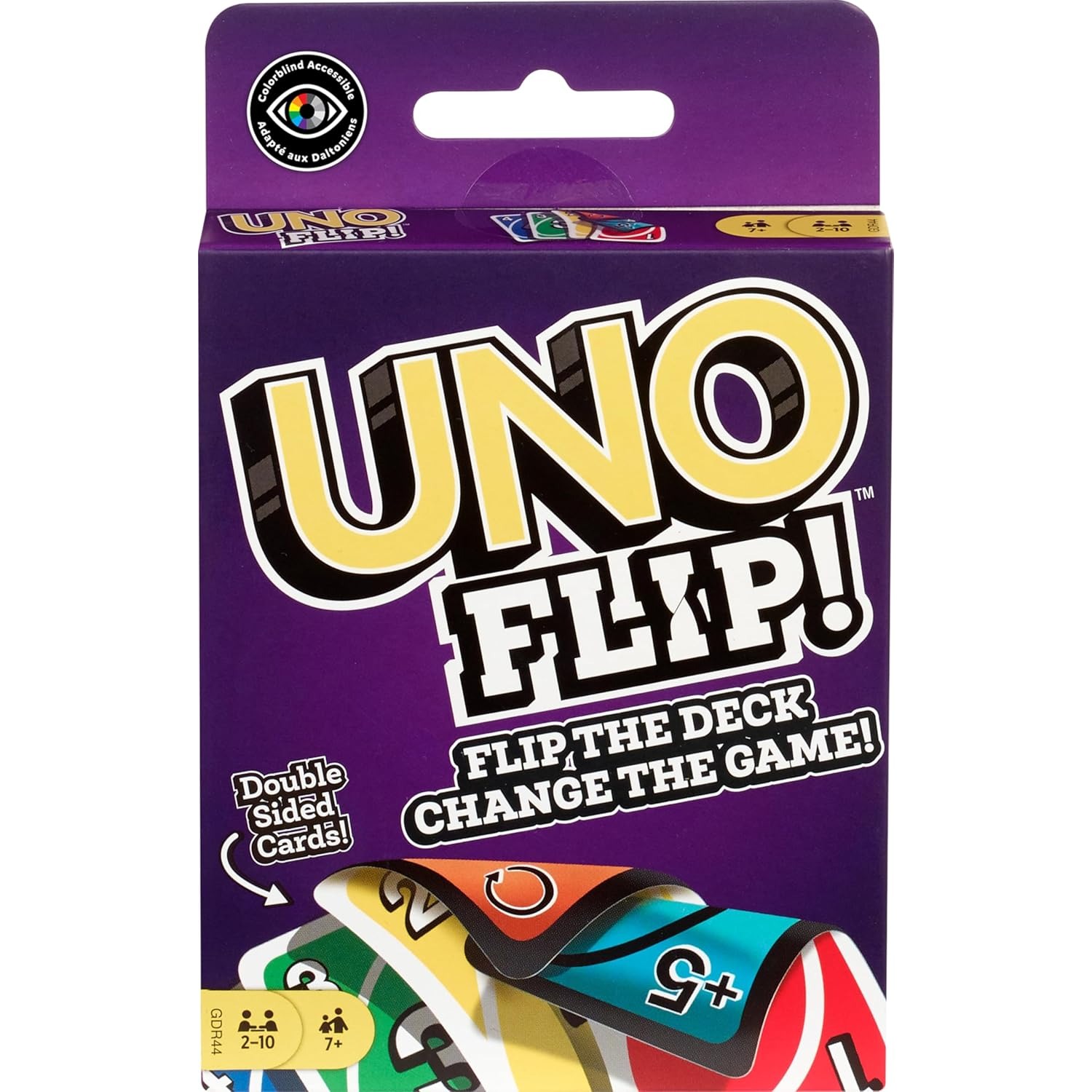 Graded Card Display - 100% Original Mattel UNO Flip Card
