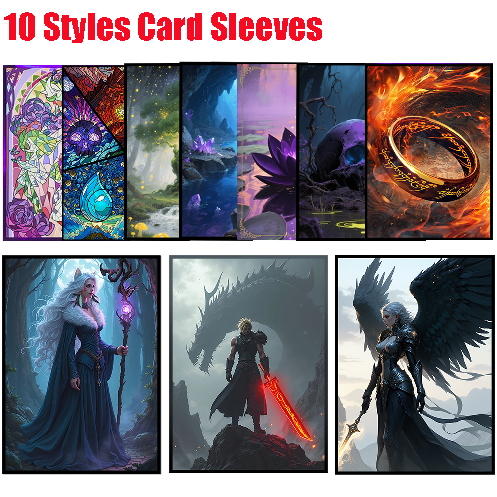 Card Penny Sleeve - 60pcs 66x91mm Multiple Styles Cool Anime