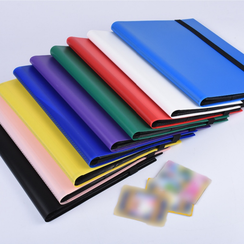 Trading Card Binder - Premium Multi-Pocket Trading Card Binder-Holds 160/360/480