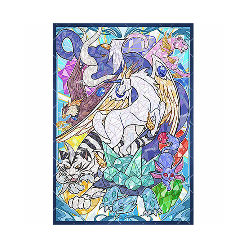 Card Penny Sleeve - 60pcs/set Yu-Gi-OH! rystal Beast Topaz Tiger