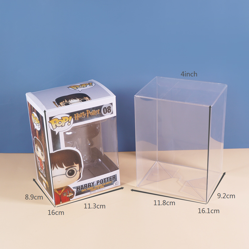 Funko Pop Protector - Clear Protector Case Compatible for 4