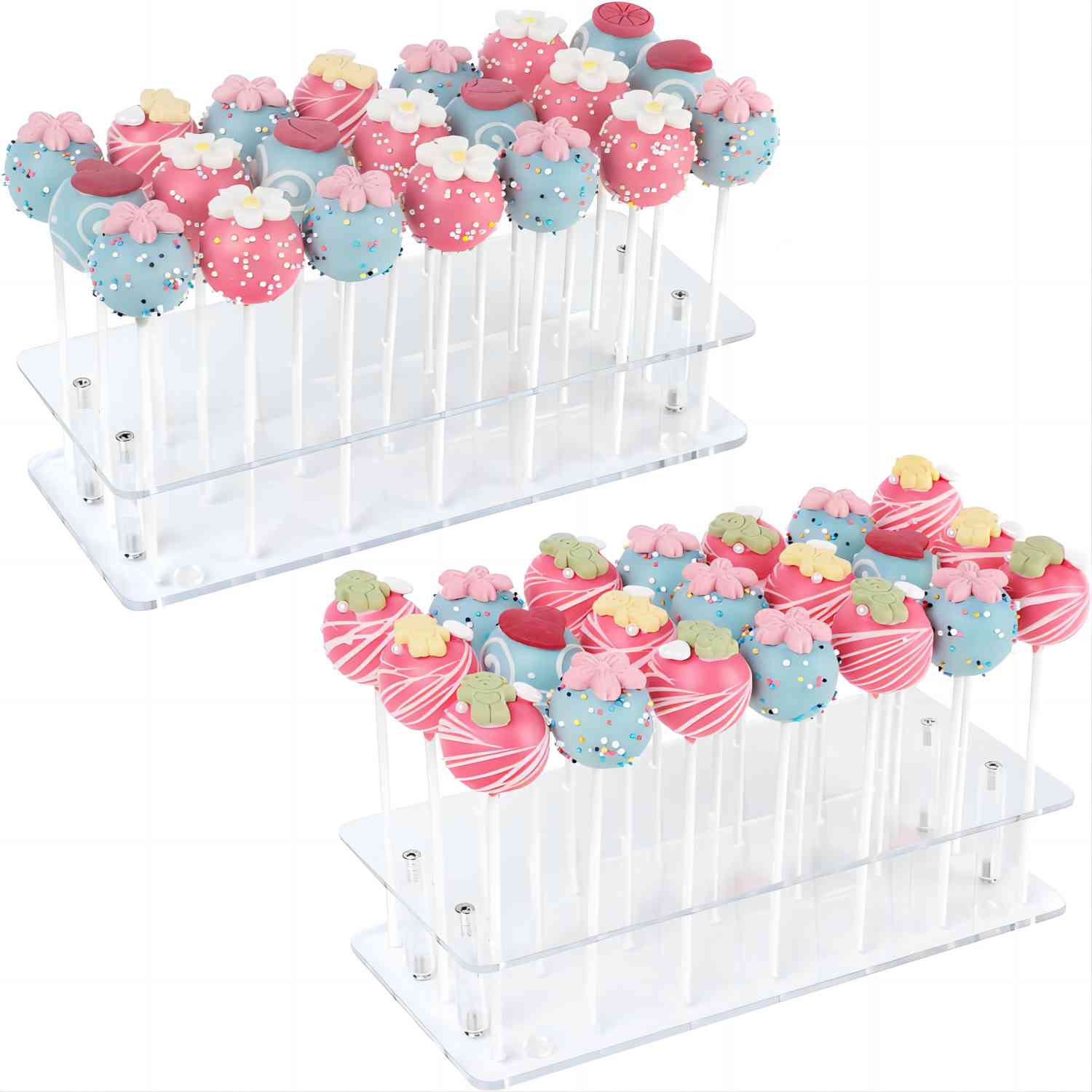 Pop Display Shelf - Acrylic Cake Pop Display Stand, 20/21