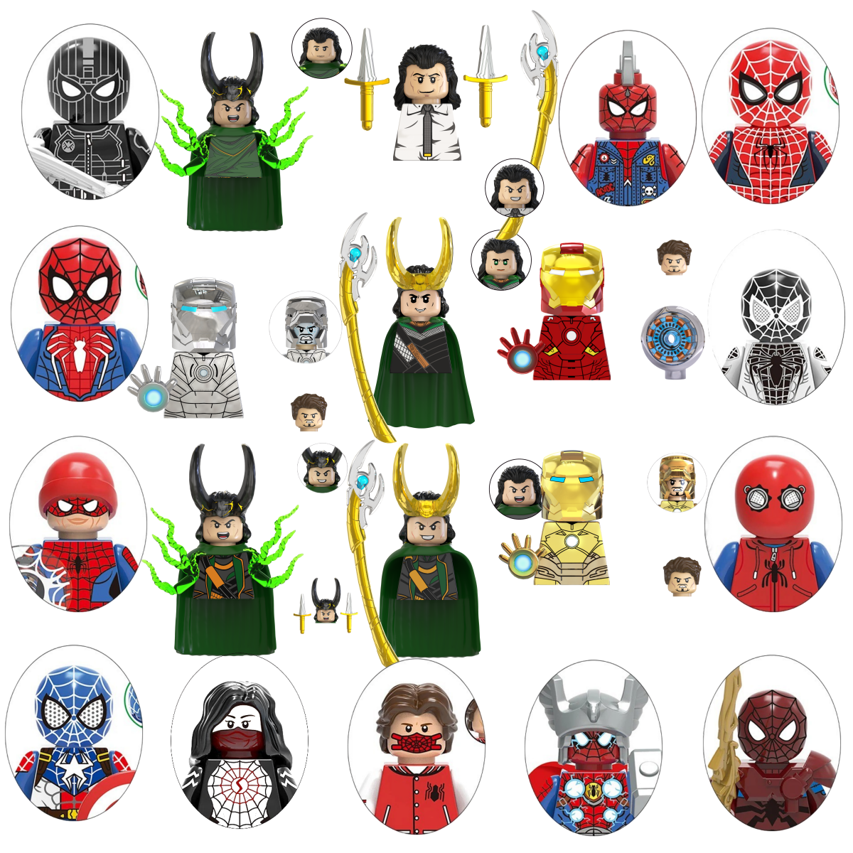 Building Block Mini - Blind Box Mini Building Blocks TV6206