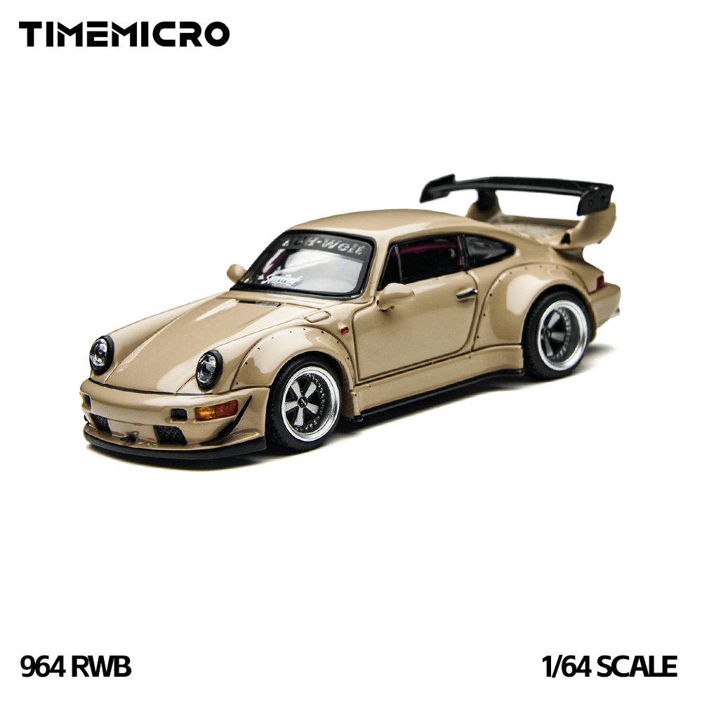 Die Cast Car 1 64 - TimeMicro1:64 RWB 964 Beige Gift Box