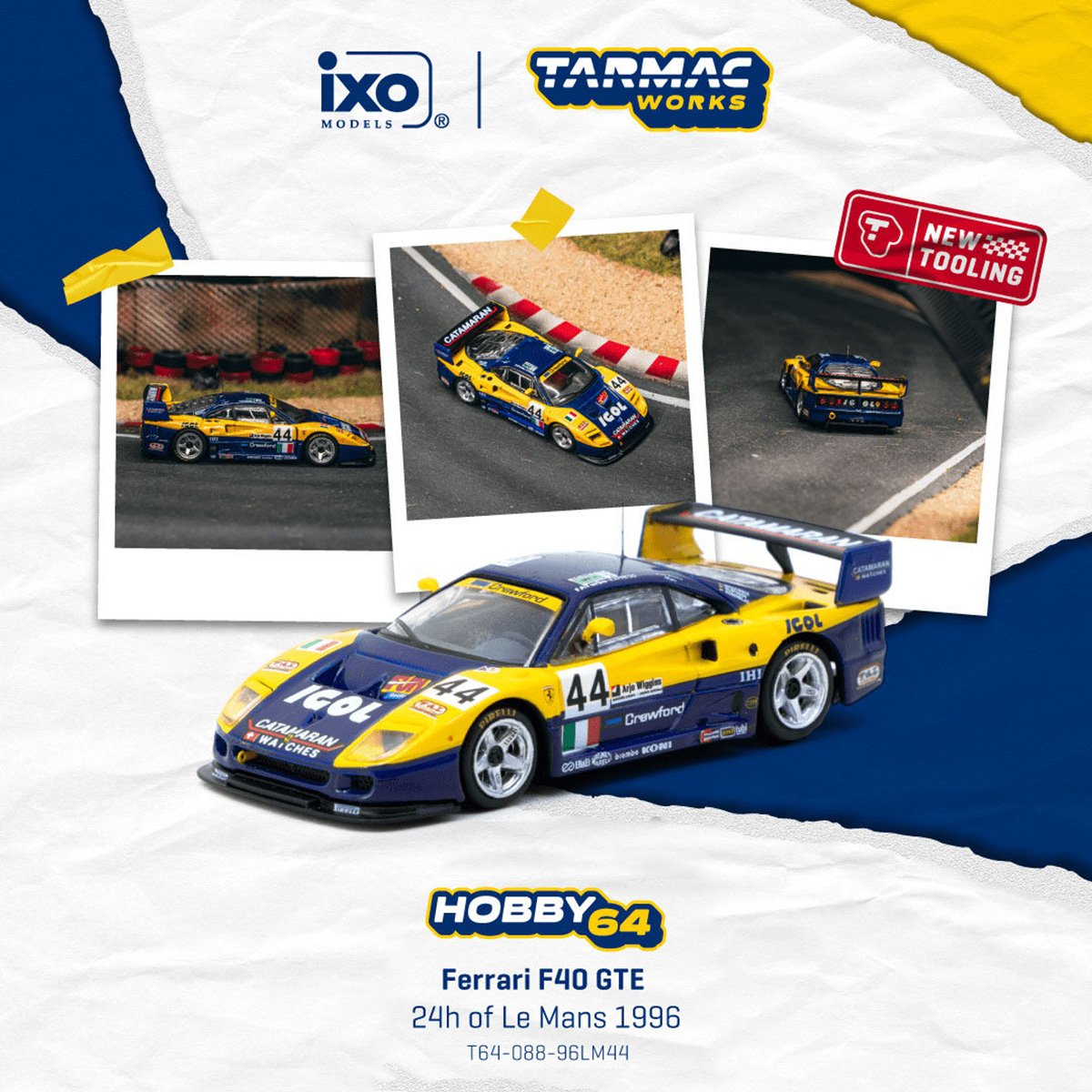 Die Cast Car 1 64 - In Stock TW 1:64 Ferrari F40