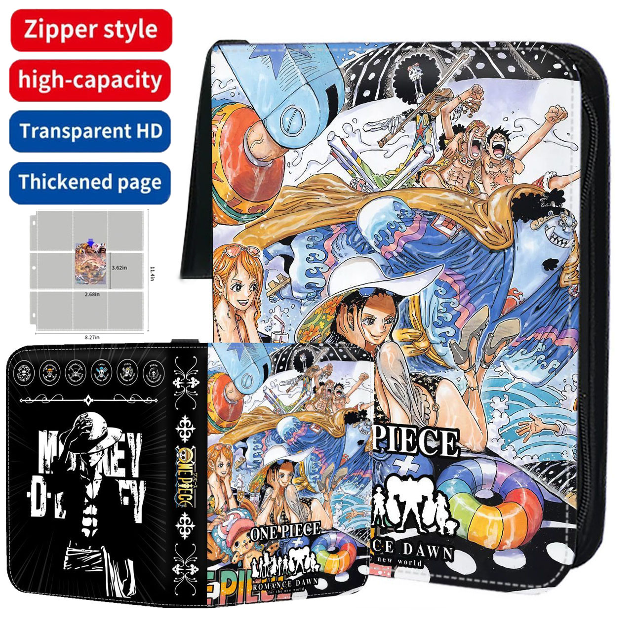 Trading Card Binder - One Piece Cards Binder Holder 400Pcs/900Pcs