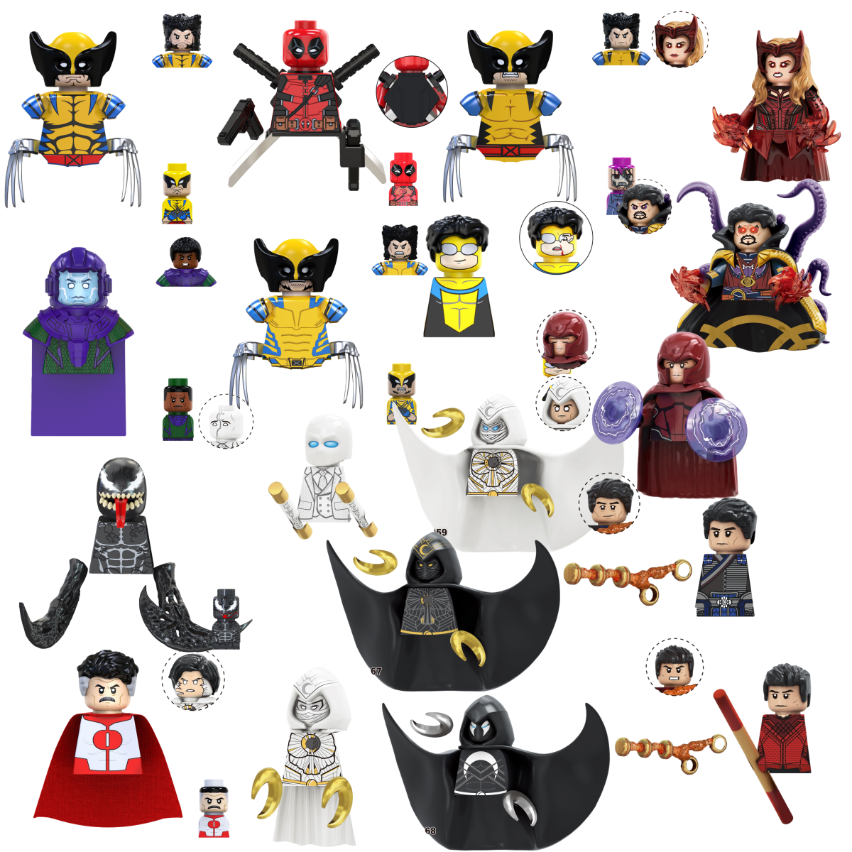 Building Block Mini - Blind Box Mini Building Blocks TV6208
