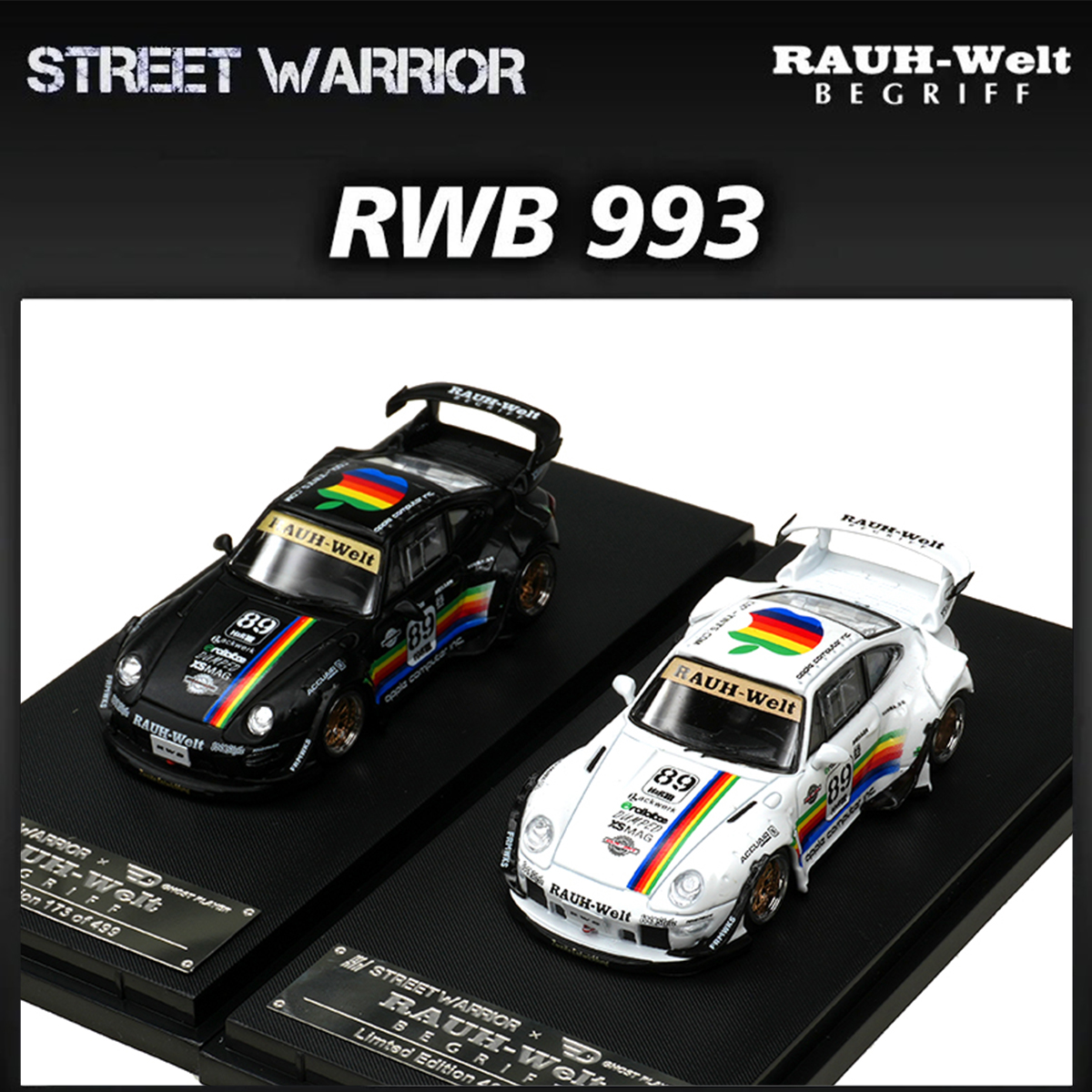 Die Cast Car 1 64 - SW In Stock 1:64 RWB 993