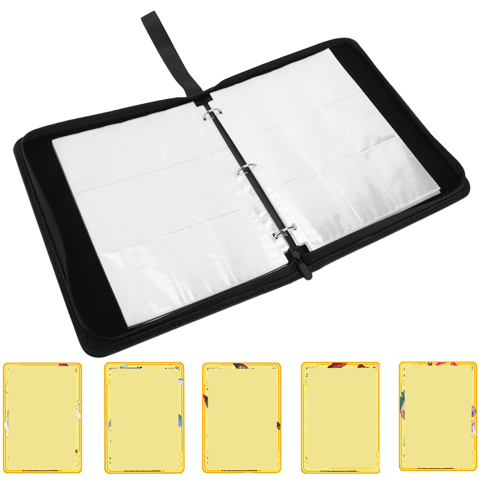 Pokemon Binder Card - Cards Colletction Album PU Collection Binder