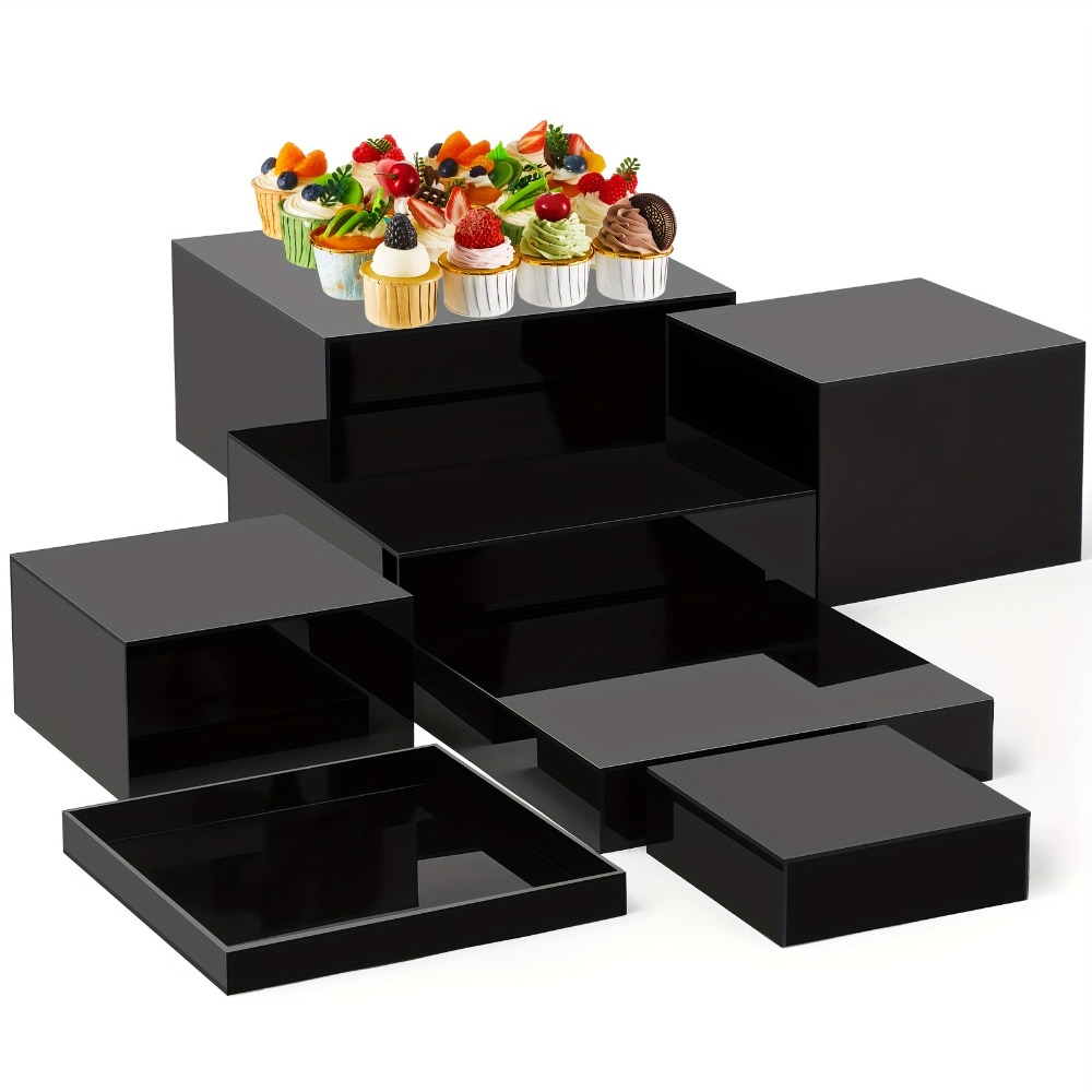 7pcs Buffet Risers Set Acrylic - Display Risers Set incelemesi ve fiyatı