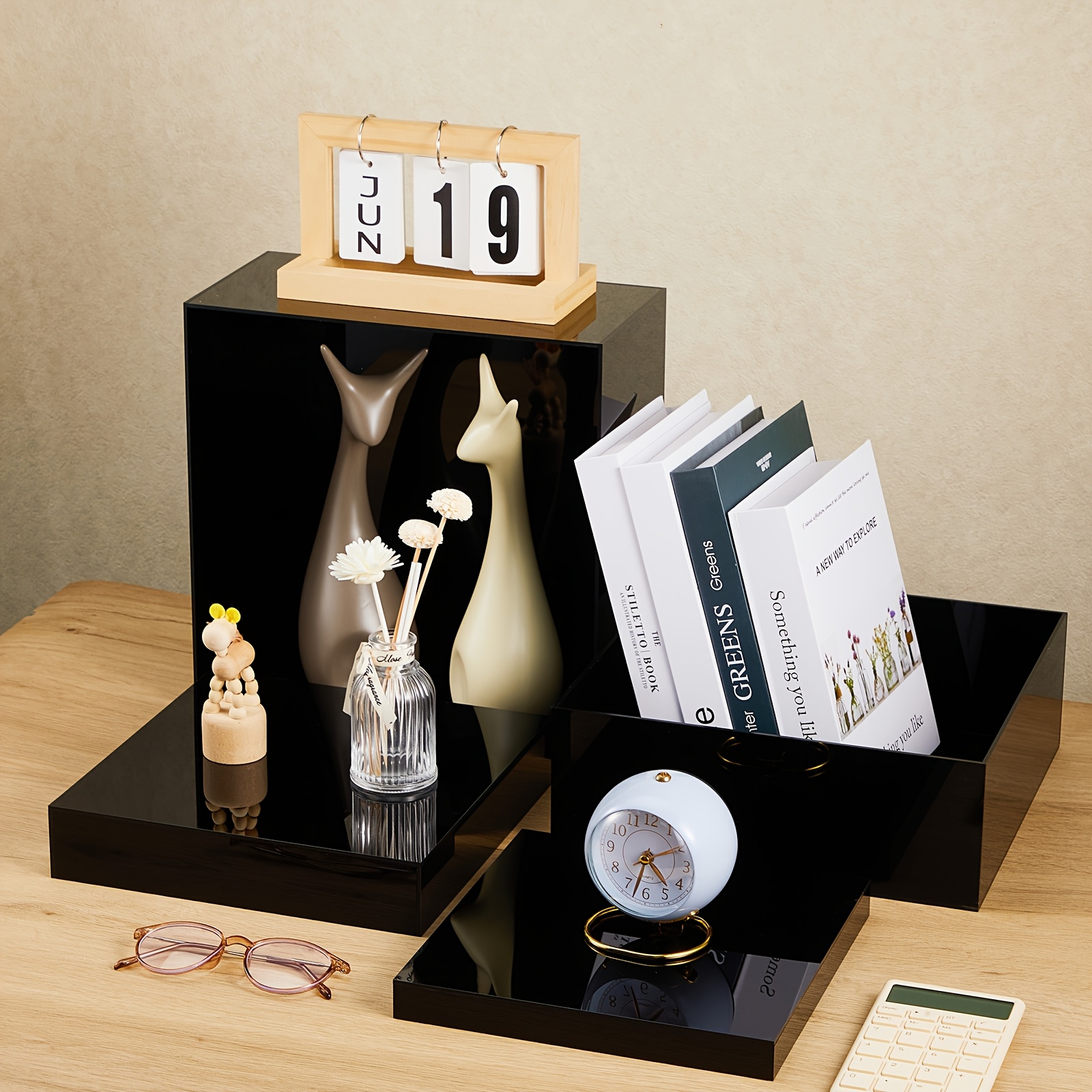 7pcs Buffet Risers Set Acrylic - Display Risers Set incelemesi ve fiyatı