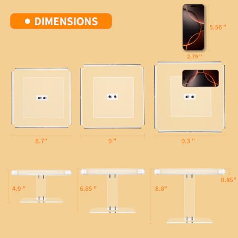 3 Tiered Serving Tray Set for  - Display Risers Set incelemesi ve fiyatı