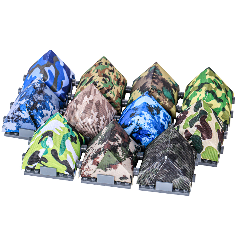 WW2 Military Camouflage Tent B - Lego Minifigure Holder incelemesi ve fiyatı