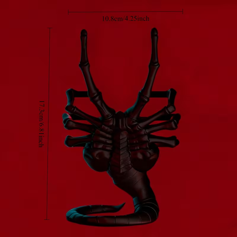 Creative Alien Facehugger Phon - Action Figure Stand incelemesi ve fiyatı