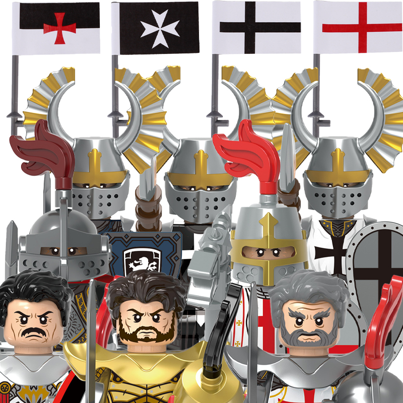 Medieval Infantry Knight Figur - Lego Minifigure Holder incelemesi ve fiyatı