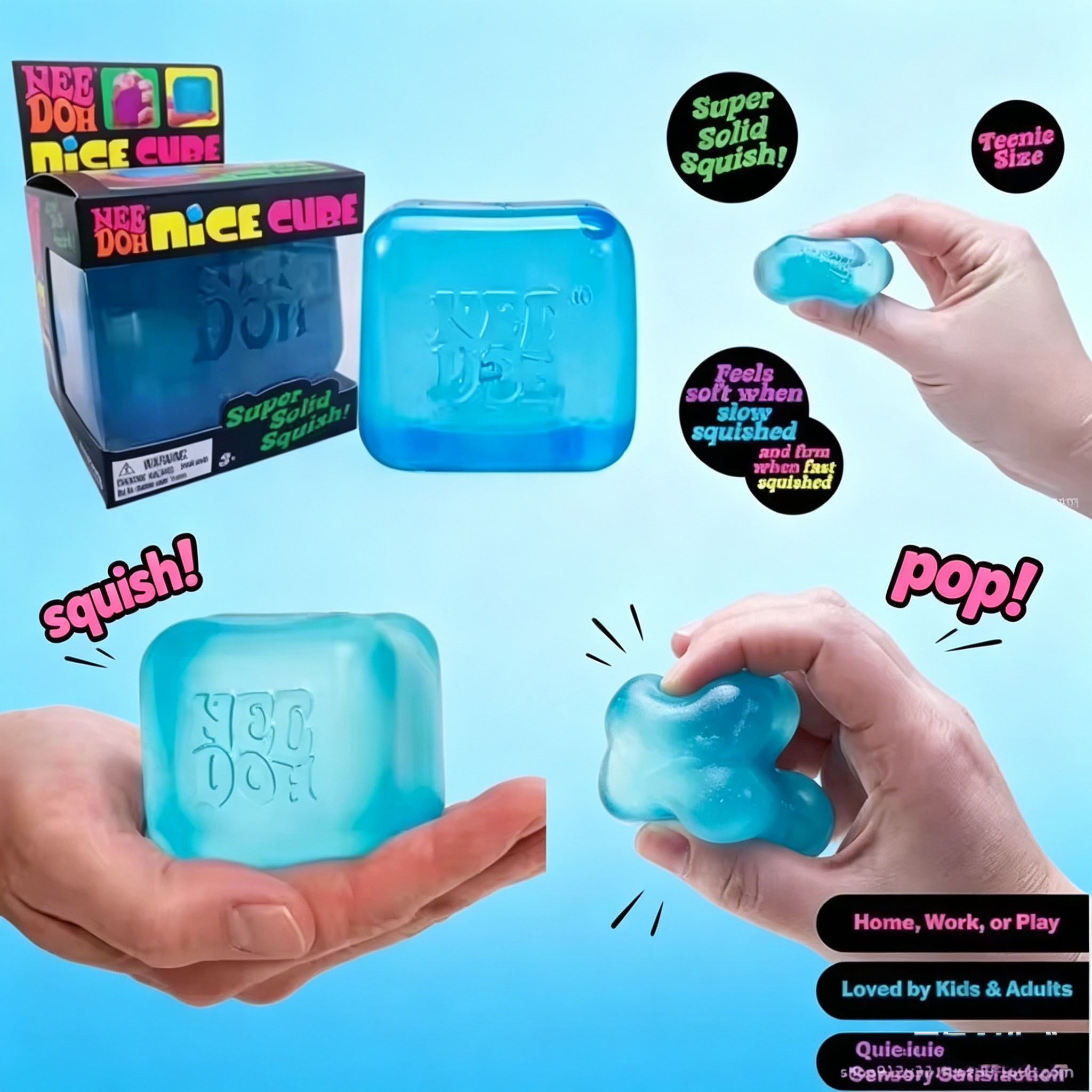 Schylling Needoh Nice Cube Sen - Fidget Cube Original incelemesi ve fiyatı