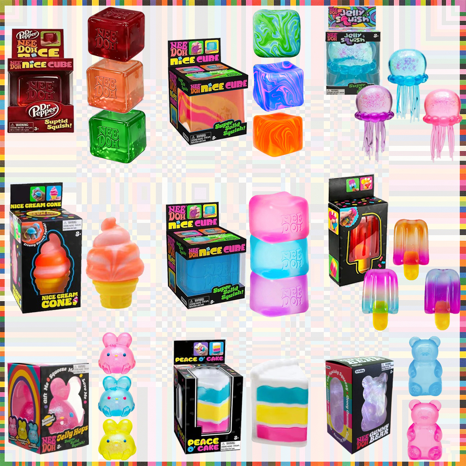 2026 Schylling Nee doh Gumdrop - Fidget Cube Original incelemesi ve fiyatı