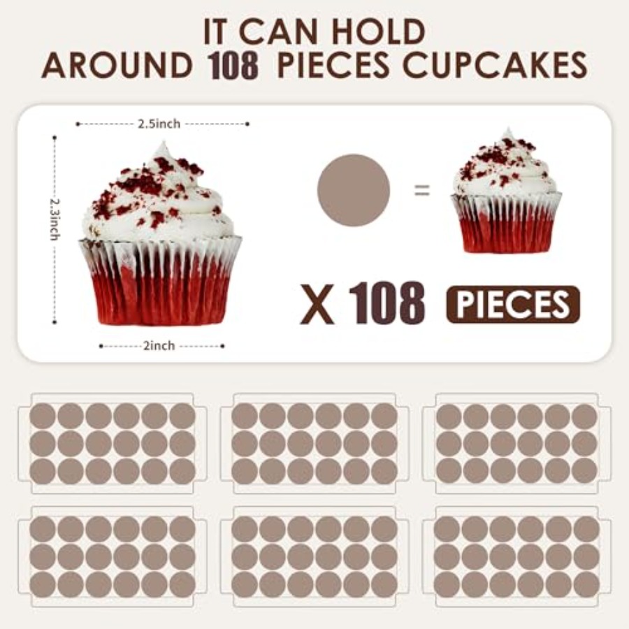 6 Pack Dessert Table Display S - Display Risers Set incelemesi ve fiyatı