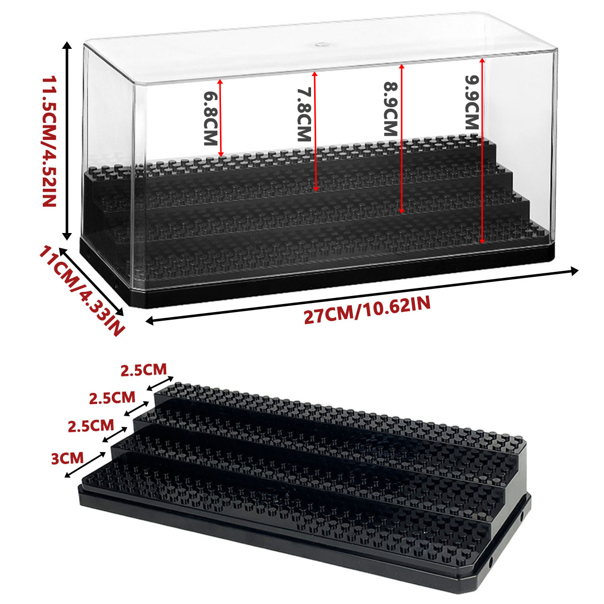 Acrylic Display Case for Lego  - Lego Minifigure Holder incelemesi ve fiyatı