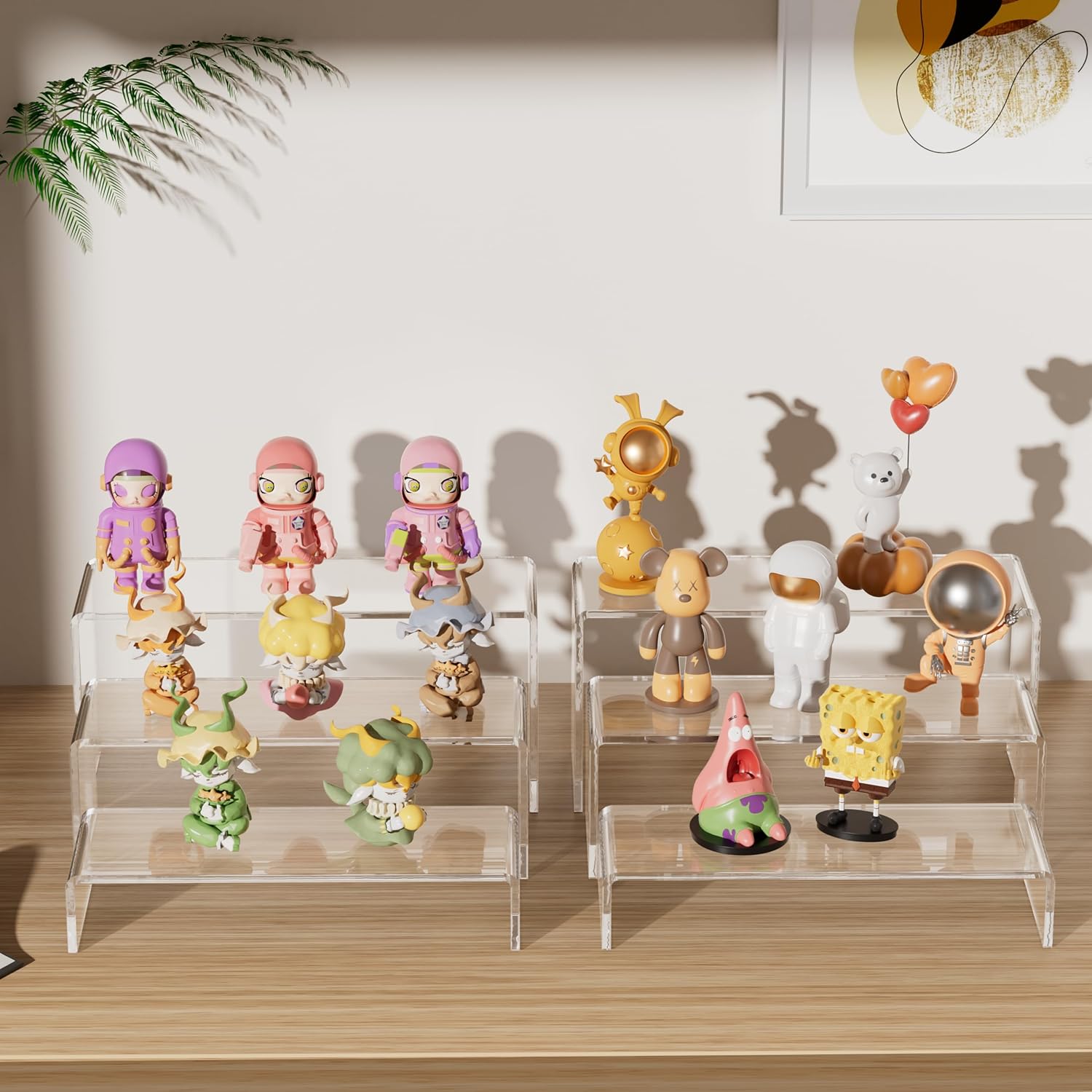 Acrylic Display Risers, 2 Set  - Display Risers Set incelemesi ve fiyatı