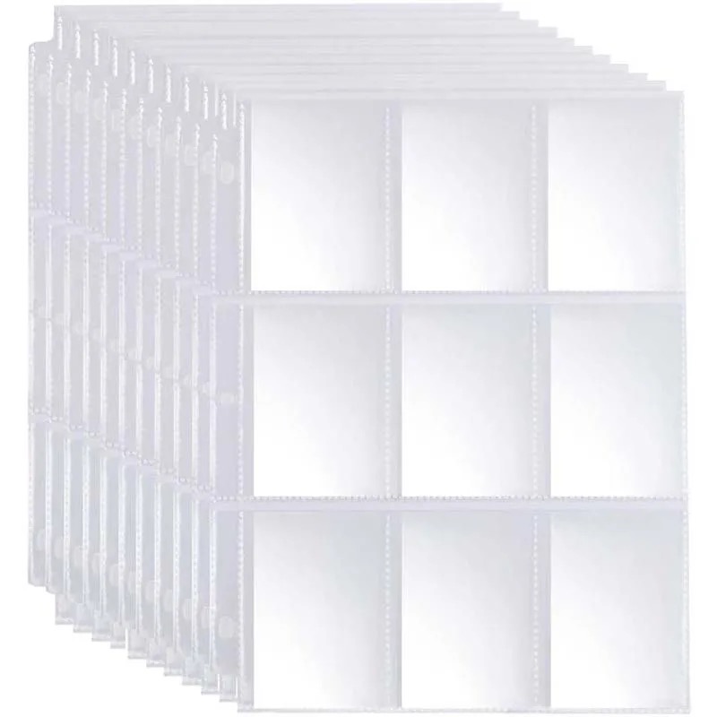 50pcs 9 Pocket Trading Gaming  - Card Penny Sleeve incelemesi ve fiyatı