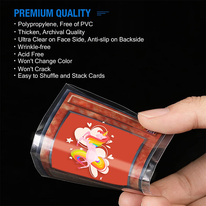 200 Pcs Transparent Playing Ca - Card Penny Sleeve incelemesi ve fiyatı