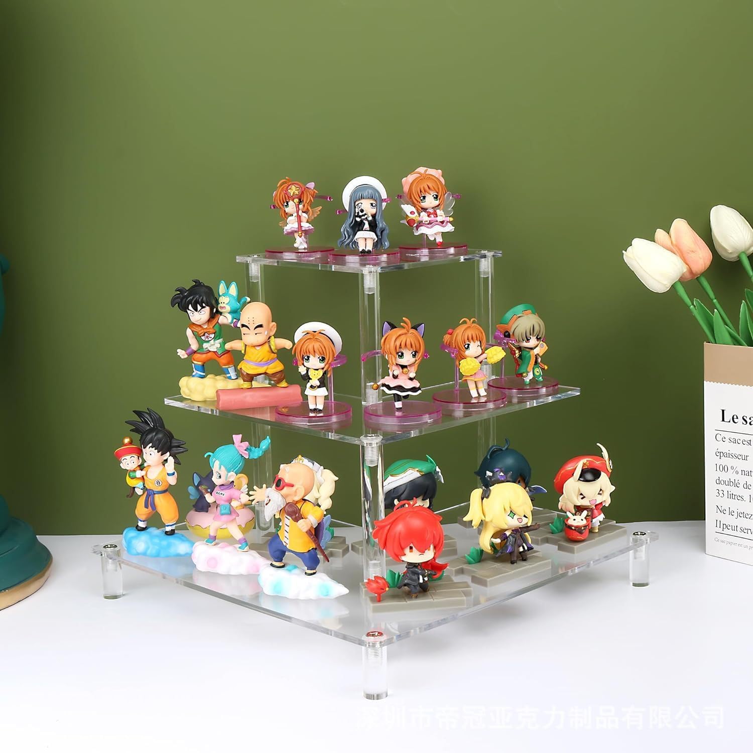 3 Tier Acrylic Display Riser,  - Pop Display Shelf incelemesi ve fiyatı