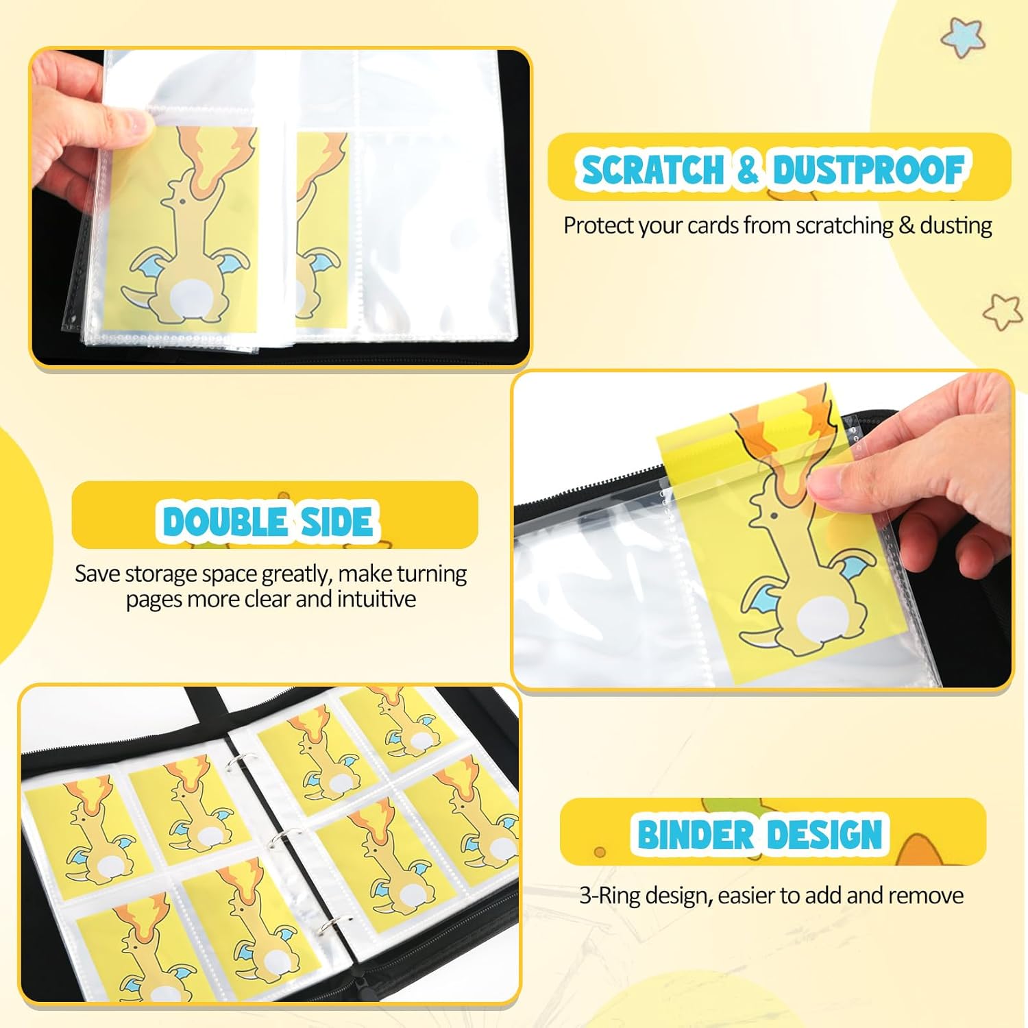 400 Pockets Trading Card Binde - Trading Card Binder incelemesi ve fiyatı