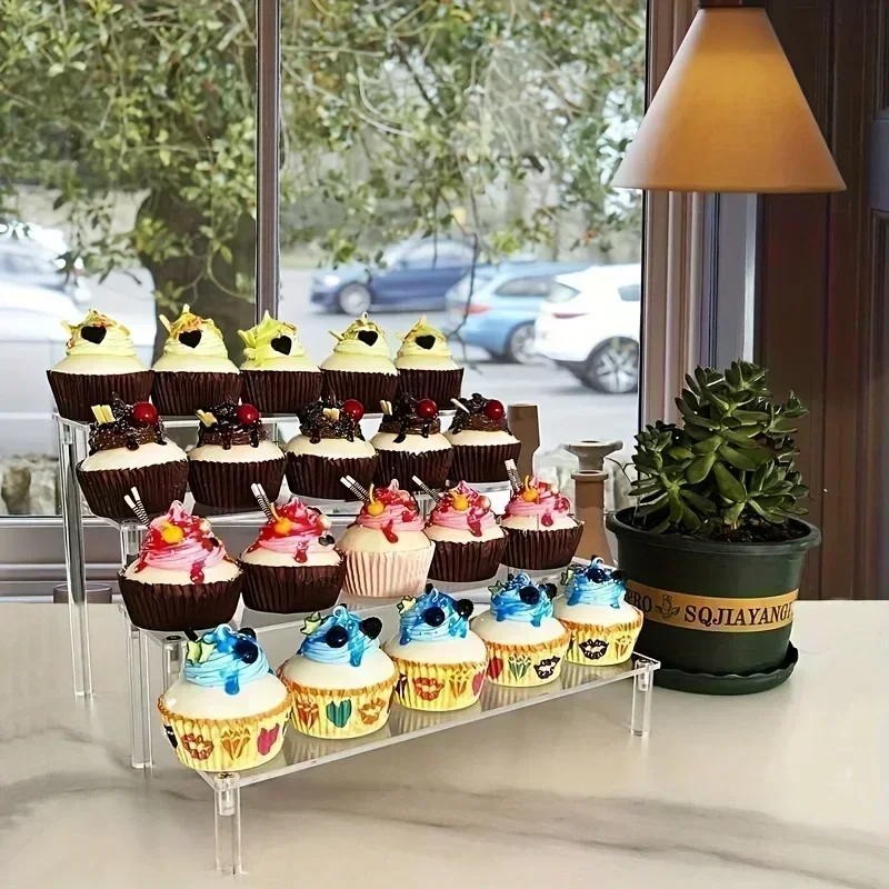 1-4 Tier Acrylic Display Stand - Pop Display Shelf incelemesi ve fiyatı