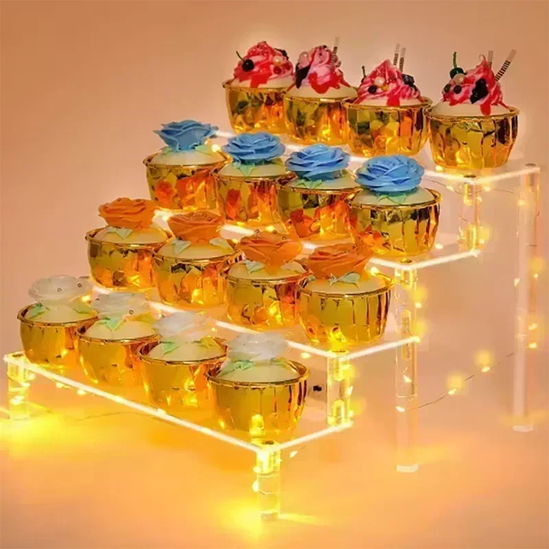 1-4 Tier Acrylic Display Stand - Pop Display Shelf incelemesi ve fiyatı