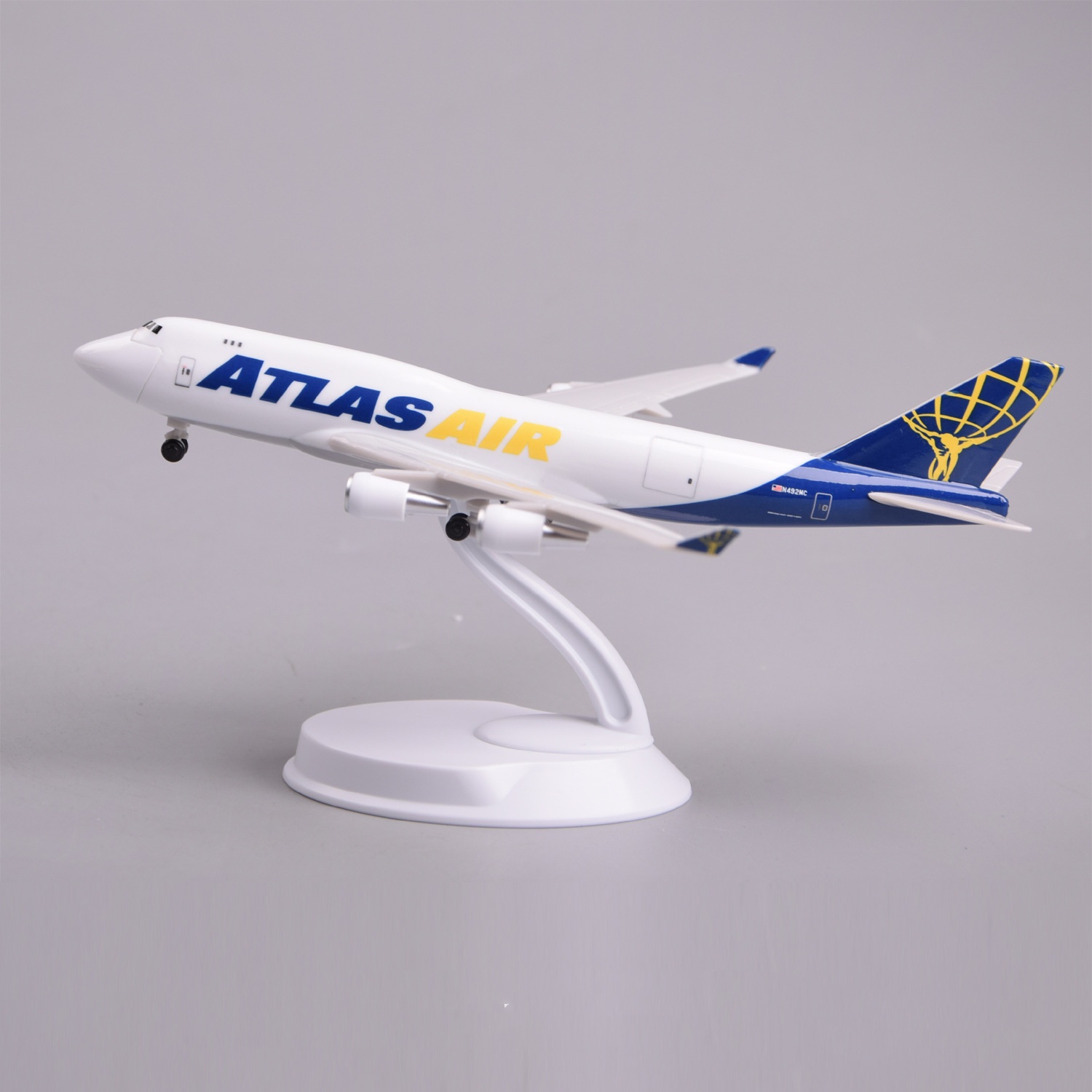 B747 Atlas Airways ABS 20cm Di - Model Airplane Plastic incelemesi ve fiyatı