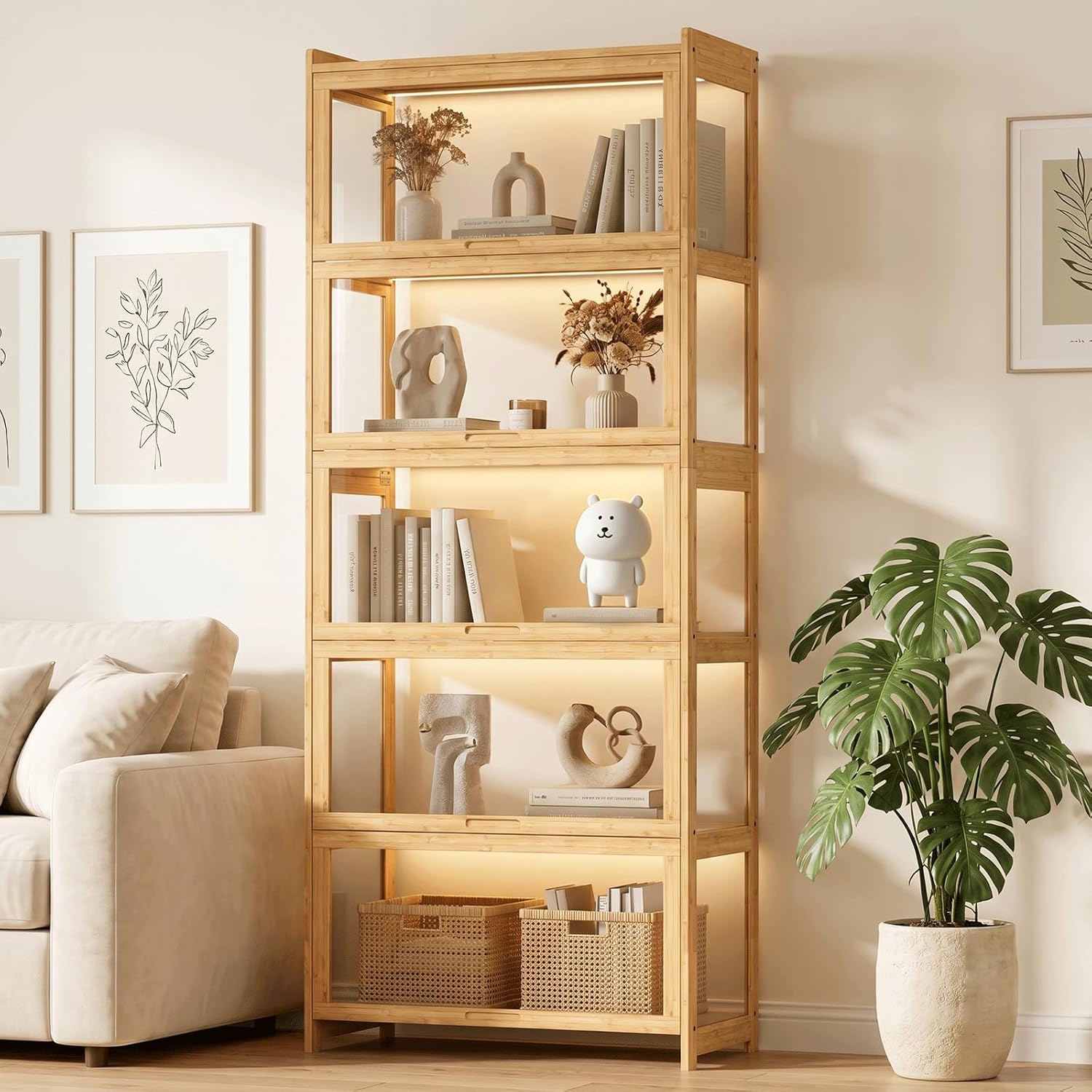 Display Cabinet with Acrylic D - Display Case Acrylic incelemesi ve fiyatı