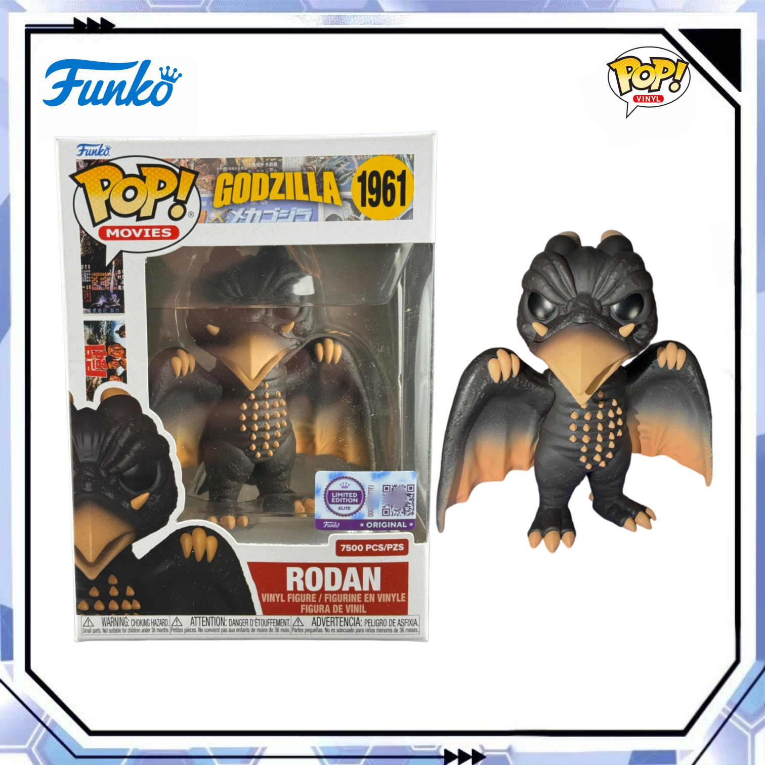 Godzilla Rodan Figure Funko Po - Funko Pop Protector incelemesi ve fiyatı