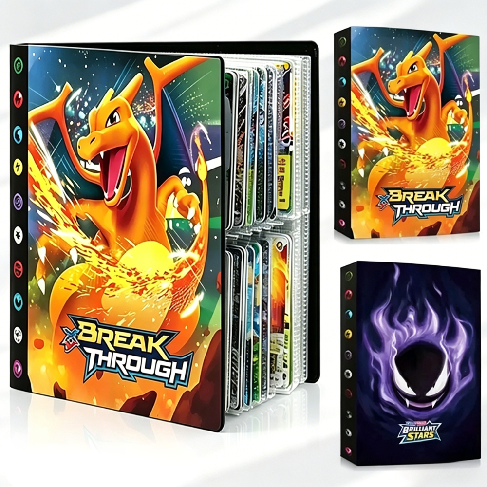 HOT 240PCS Pok é mon Cards Alb - Pokemon Binder Card incelemesi ve fiyatı