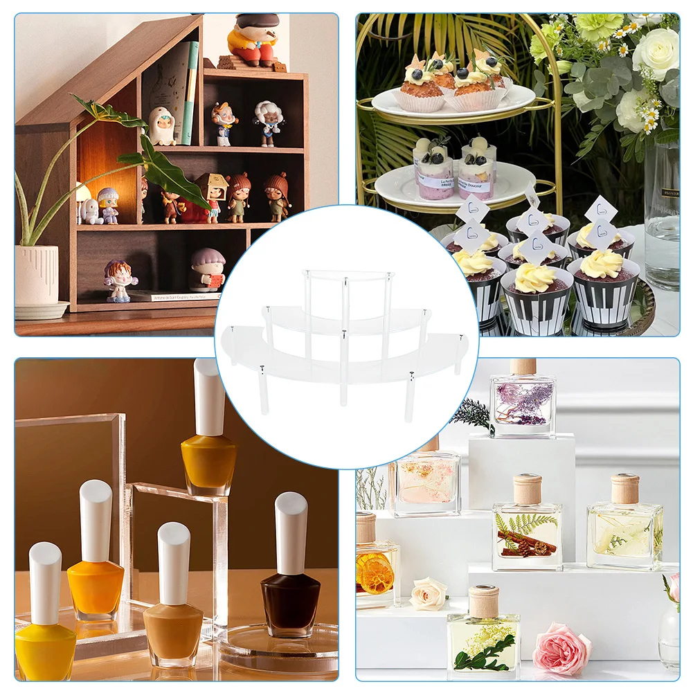 1 set 3 Tier Acrylic Display R - Display Risers Set incelemesi ve fiyatı