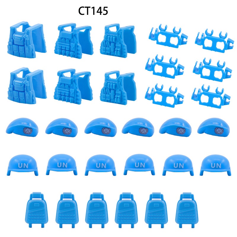 UN peacekeeping Forc Beret Bul - Lego Minifigure Holder incelemesi ve fiyatı