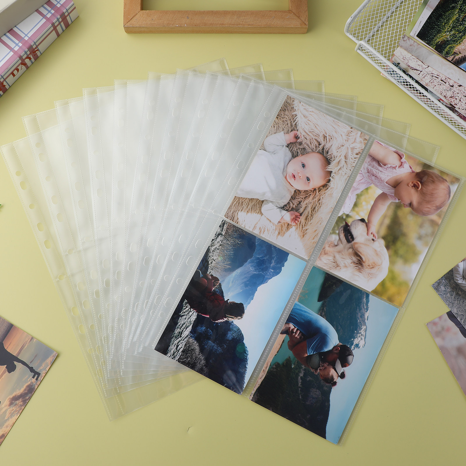 30Pcs Four Pocket Transparent  - Trading Card Binder incelemesi ve fiyatı