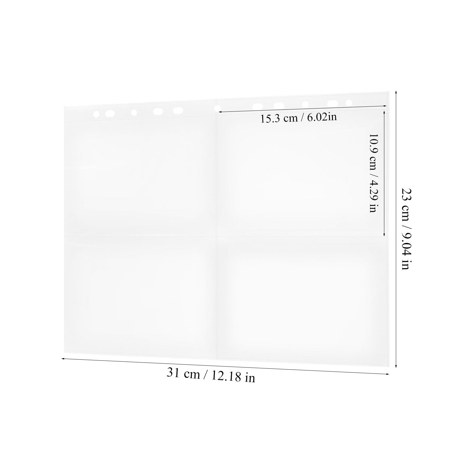 30Pcs Four Pocket Transparent  - Trading Card Binder incelemesi ve fiyatı