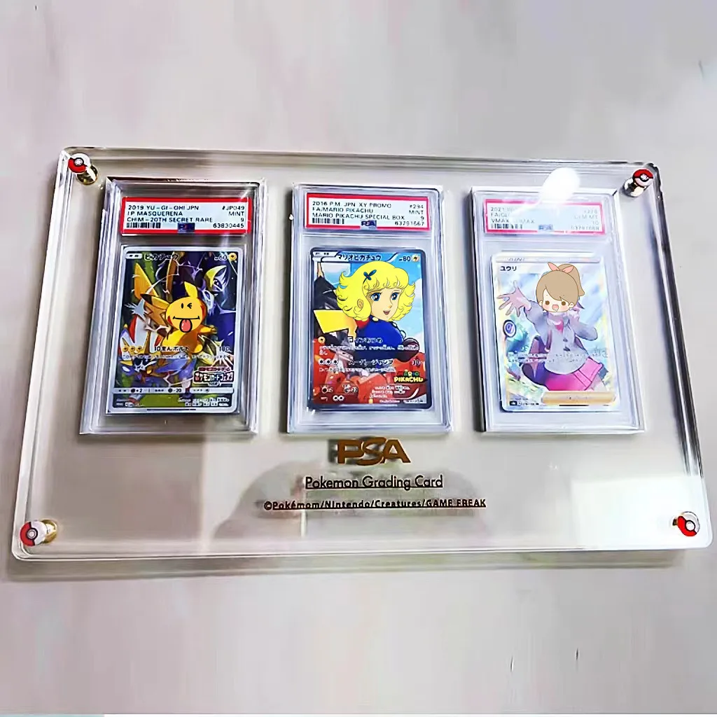 PTCG Pokemon Yu-Gi-Oh Rating G - Graded Card Display incelemesi ve fiyatı