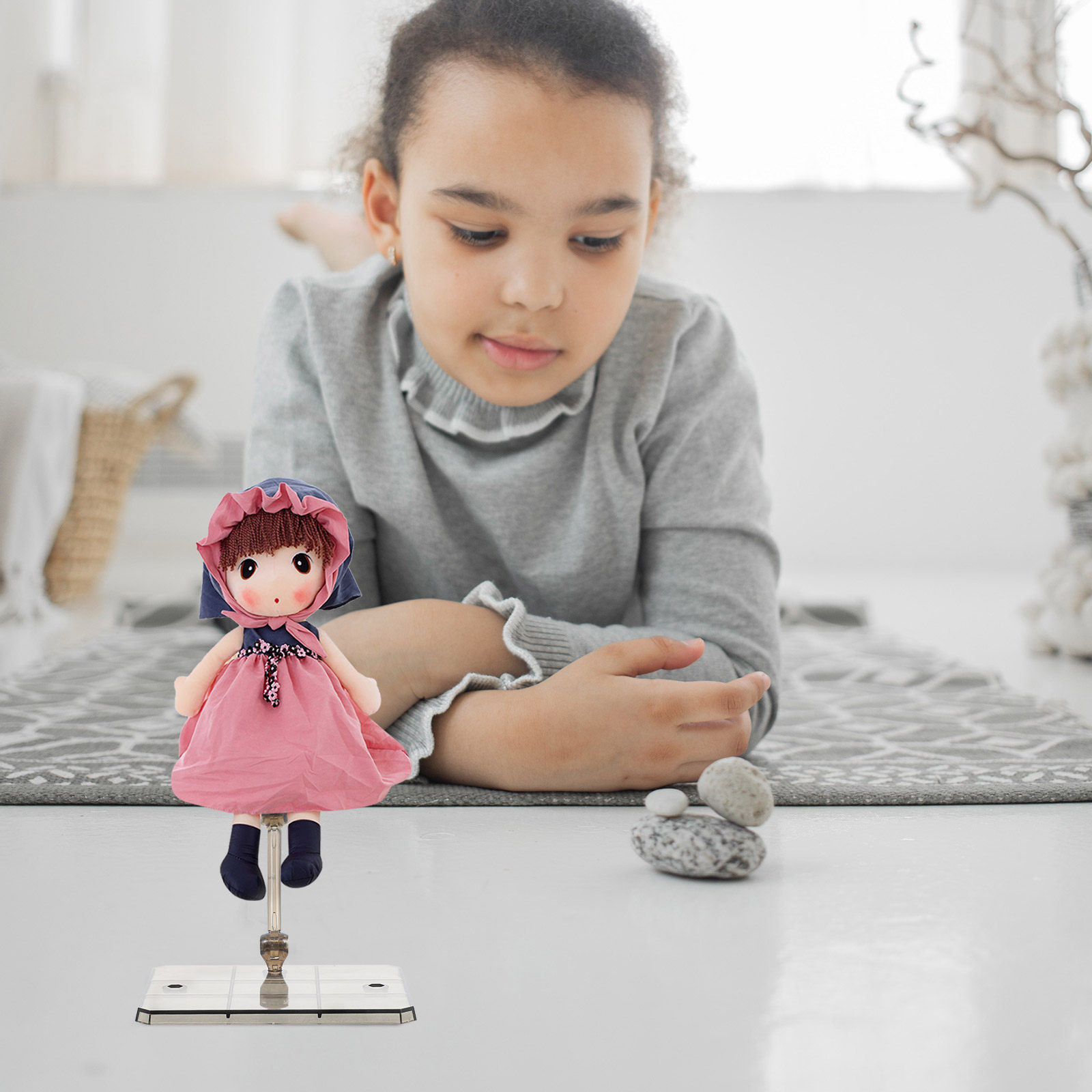 3Pcs Adjustable Plastic Action - Action Figure Stand incelemesi ve fiyatı